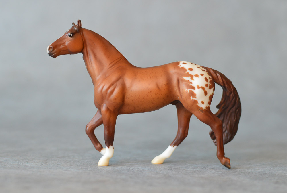 chestnut blanket appaloosa Stablemate from Best of Breyerfest set